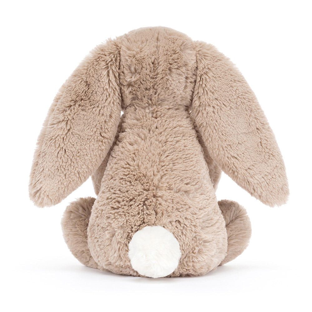 Jellycat Bashful Beige Bunny Birthday Plush Toy – Soft Gift for Kids